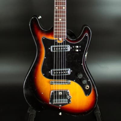 USED Vintage HEIT (Teisco) Electric Guitar - 1960s - Model Deluxe image 8