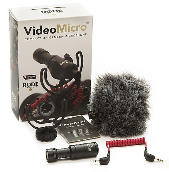 Rode VideoMicro Compact On-Camera Microphone image 1