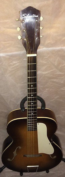 Vintage Silvertone N3 Archtop Guitar 60's nice player