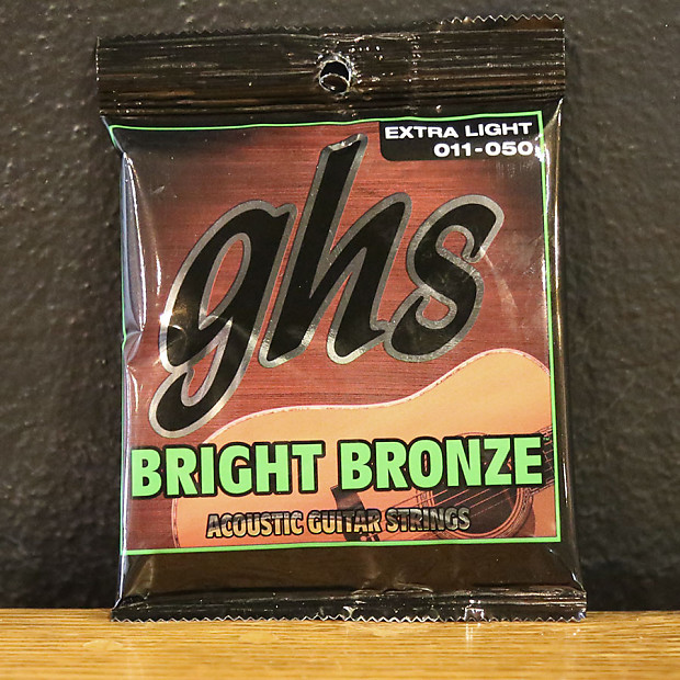 GHS BB20X Bright Bronze 80/20 Acoustic Guitar Strings - Extra Light (11-50) image 1