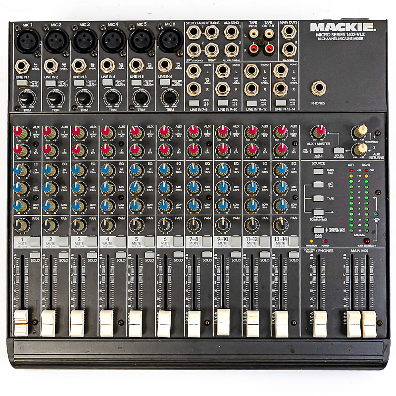 Mackie 1402-VLZ 14 channel high quality Mixer