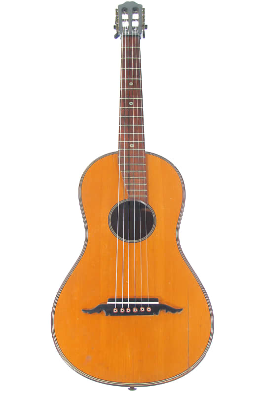 Richard Jacob Weissgerber 1921 vienna model - very nice guitar with smaller body and very special sound image 1