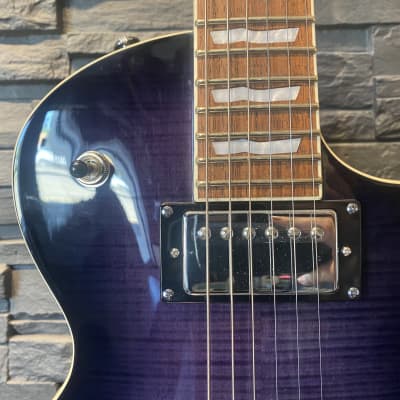 ESP LTD EC-256FM Electric Guitar, See Thru Purple Sunburst ESP LTD EC-256FM Electric Guitar, See Thru Purple Sunburst
