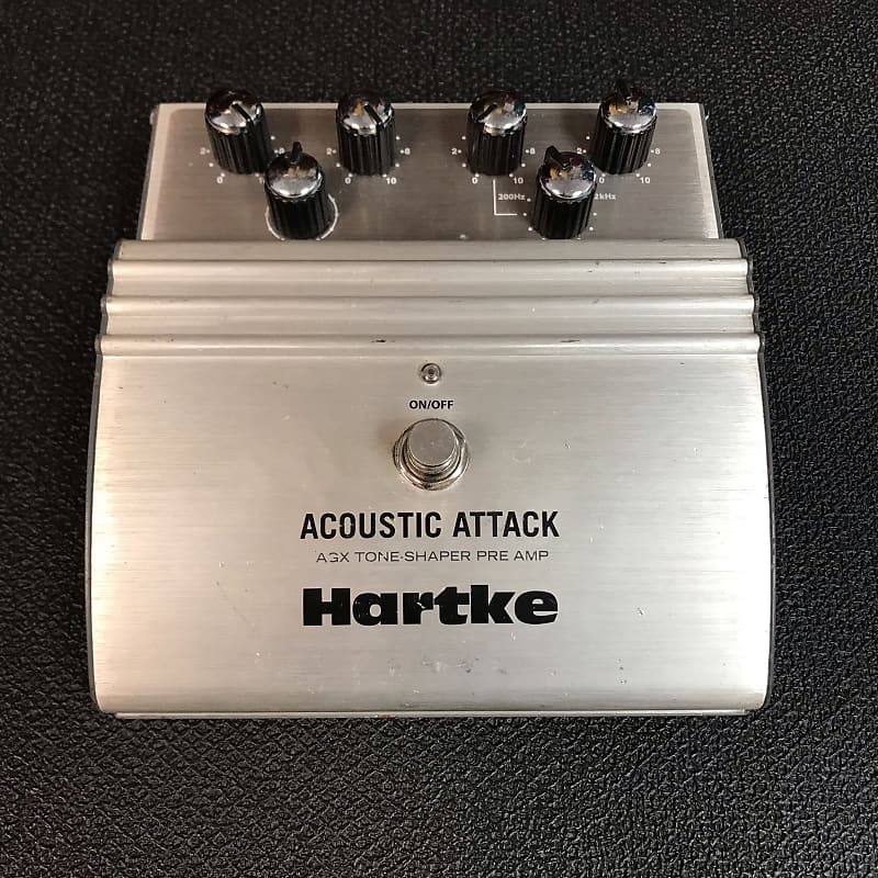 Hartke AGX Acoustic Attack Preamp Pedal | Reverb