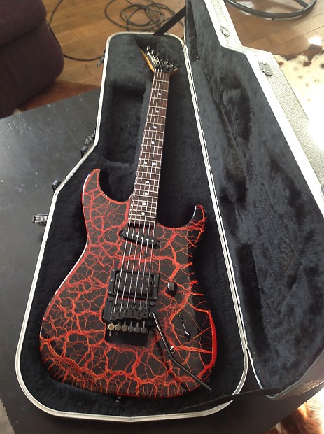 Charvel lava crackle outlet