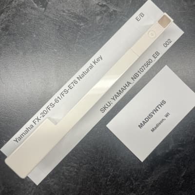 ORIGINAL Yamaha/Korg Replacement E/B Key (NB107560) for Yamaha DX7/DX5/DX9, SY77/SY85/SY99, Korg M1, Wavestation, Z1, etc