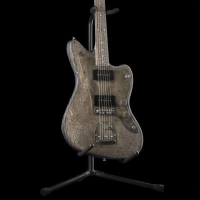 2010 James Trussart SteelMaster Antique Silver Paisley Richard Fortus Guns N' Roses Owned CHARITY image 12