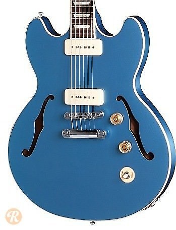2012 Gibson Midtown Standard Semi-Hollow Electric in Pelham Blue w/ Case image 1