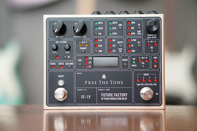 Free The Tone FF-1Y Future Factory RF Phase Modulation Delay *Authorized Dealer* image 1