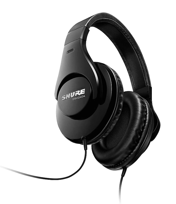 Shure SRH240A-BK, Professional Quality Headphones | Reverb