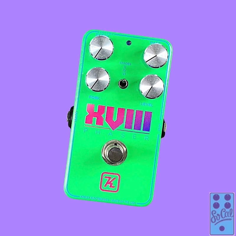 Keeley Phaser XVII Custom Shop Limited Edition w/Original Keeley Phaser XVII Custom Shop Limited Edition w/Original