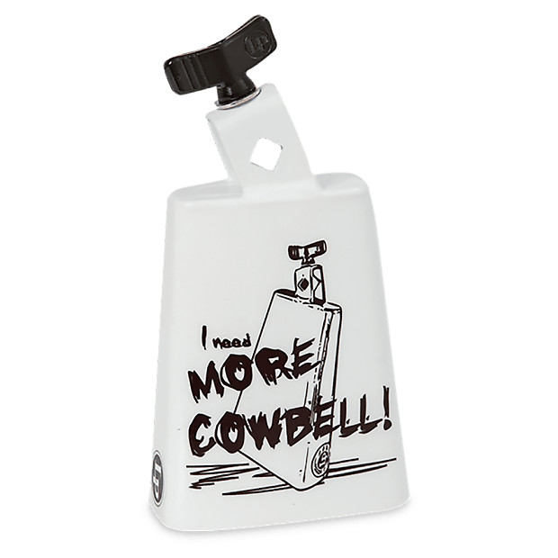 Latin Percussion LP204C-MC Collectabells More Cowbell Black Beauty image 1