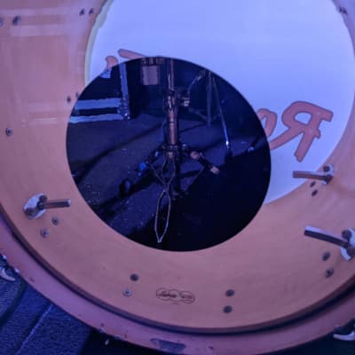 The Romantics, Jimmy Marinos' Custom Pink 1981 Ludwig Drum Set. Authenticated! image 11