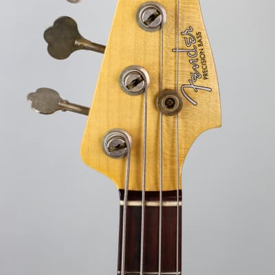Fender Custom Shop '64 P-Bass Relic Bleached 3-Tone Sunburst image 4