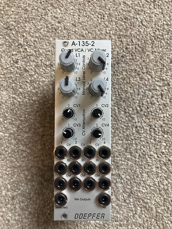 Doepfer A-135-2 Quad VCA / VC Mixer | ModularGrid Eurorack