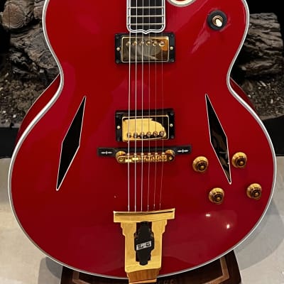 Gibson Custom Shop L-5 with Diamond F-holes 1992 (The only one)- Cardinal Red for sale
