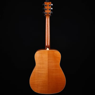 Yamaha FG840 Natural Folk Guitar Solid Top Flame Maple B & S 4lbs 5.5oz image 8