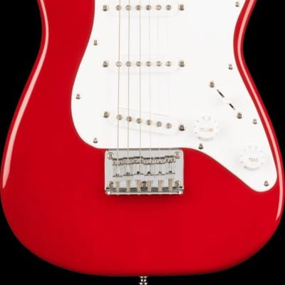 Squier Mini Stratocaster Laurel Fingerboard Dakota Red Electric Guitar image 2