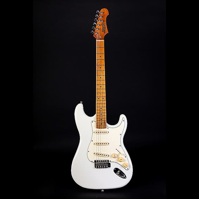 JET GUITARS JS-300 SSS OW E-Gitarre, white image 1