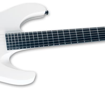 ESP LTD M-HT Arctic Metal Electric Guitar - Snow White Satin, LMHTARMSWS image 3