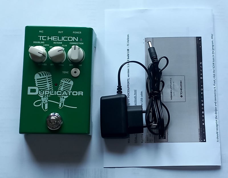 TC Helicon Duplicator + power supply, NEW firmware!!! | Reverb