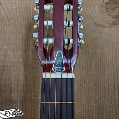 Hohner HG-13 Vintage Classical Acoustic Guitar Natural w/ Chipboard Case image 3