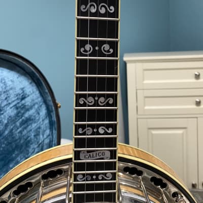 1990 Deering Calico 5-String Banjo - Blonde image 6
