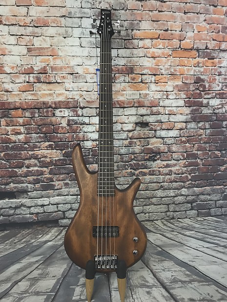 Ibanez Gio GSR105EXMOL 5-String Electric Bass Natural Mahogany Oil image 3