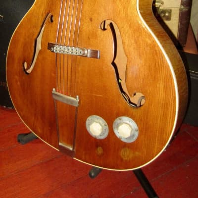 ~1949 Epiphone Zephyr Blonde w/ Deluxe Vintage Gibson Hard Case for sale