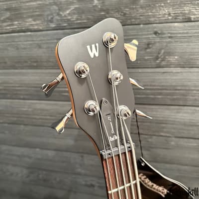 Warwick Rockbass Streamer LX Left Handed 5-String Black Electric Bass Guitar image 12