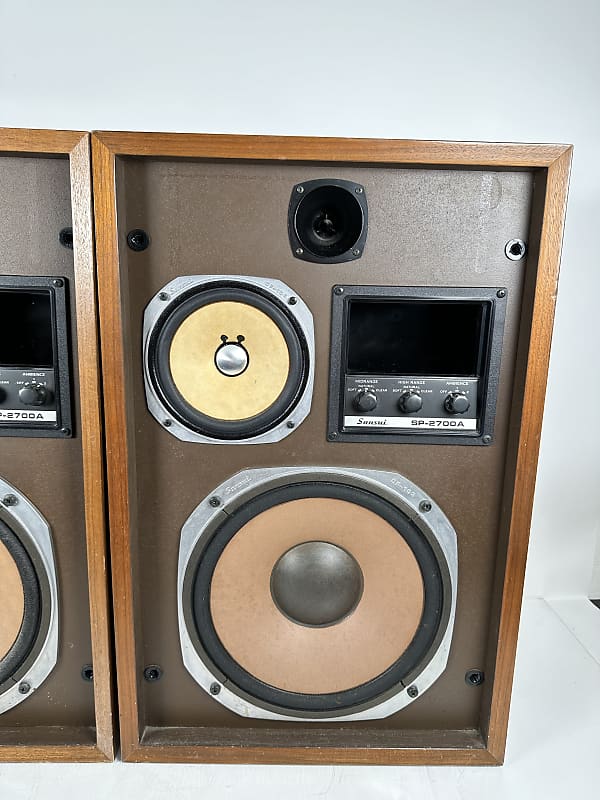 Sansui SP-2700A Vintage Floorstanding Speaker Pair | Reverb