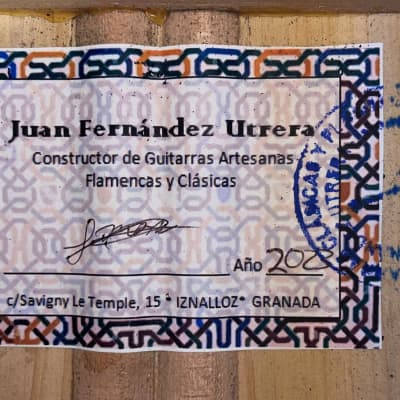 Immagine Antonio de Torres 1864 “La Suprema” FE 19 cypress by Juan Fernandez Utrera - amazing sounding classical guitar - check description + video! - 12