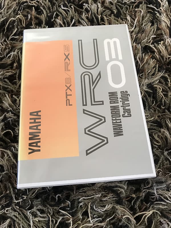 Yamaha WRC 02 03 04 & RX5 ROM for RX5 drum machine 4 cart lot | Reverb