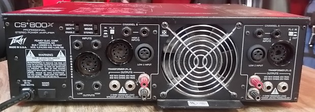 PEAVEY ピーヴィー CS-800 パワーアンプ 最大出力260W+260W PEAVEY ピーヴィー CS-800 パワーアンプ 最大出力260W+260W PEAVEY