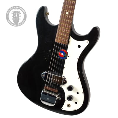 1960s Truetone Vanguard Electric w/P-90 Pickup Black Sold As-Is for sale