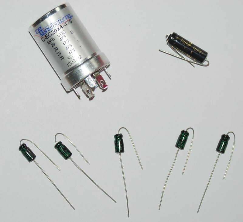 Fender Amp Capacitor Kit for Princeton or Princeton Reverb Reverb