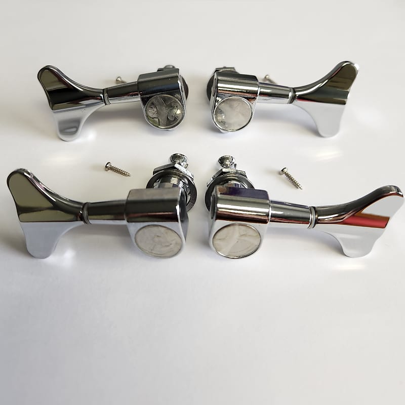 Ibanez Die Cast Chrome Acoustic Bass Tuners Reverb