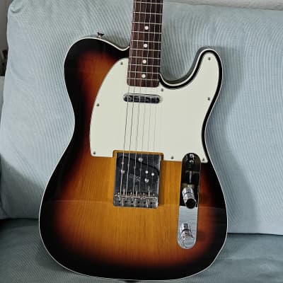 Fender '62 Custom Telecaster Reissue MIJ 3-Color Sunburst 2017 - 3-Color Sunburst image 1