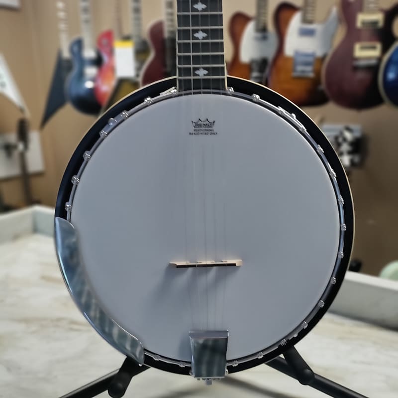 Danville BJ-30 30-Bracket Aluminum Pot 5-String Resonator Banjo image 1