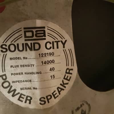 Sound City B140 4x12 Vintage Guitar Cab image 11