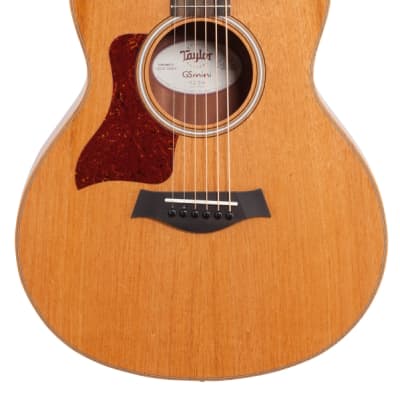 Taylor Grand Symphony Mini Mahogany Acoustic Guitar Left Hand with Bag image 3