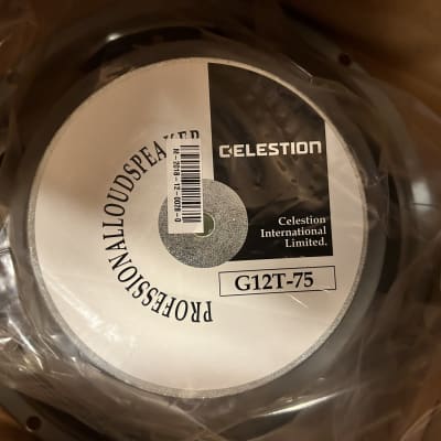 Celestion G12T-75 made in ENGLAND | Reverb Canada