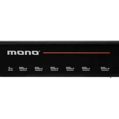 Mono PFX-PS-M-BLK Medium Pedal Board Power Supply 2023 - Black. New! image 1