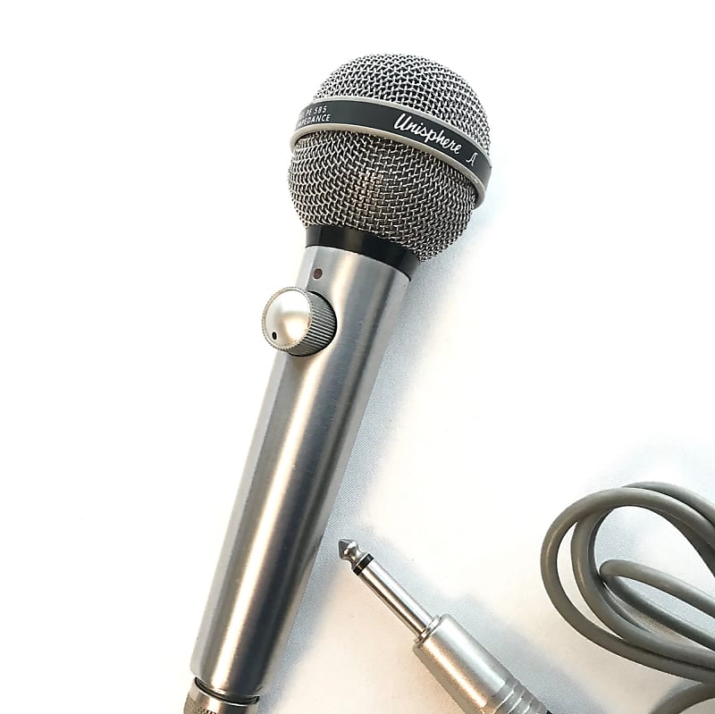 Vintage 1960's Shure PE585 “Unisphere A” HiZ Dynamic