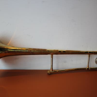Bach TB301 Student Model Tenor Trombone 2010s - Clear-Lacquered Brass image 14