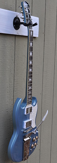 ギター Epiphone Les Paul sg custom Pelham blue Epiphone SG 