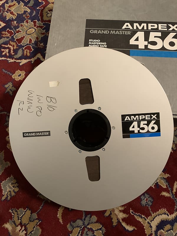 Ampex 456 - 10 x 1/2 - Empty Metal Tape Reel with Box