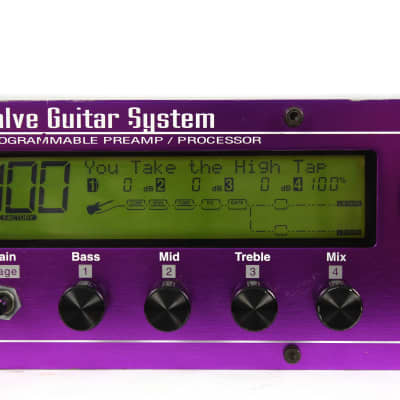 Digitech 2120 Artist Valve Guitar System Programmable Preamp 