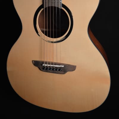 Luna Wabi Sabi Folk Satin Natural Solid Top Spruce  Acoustic Electric Guitar - Free Shipping! image 1
