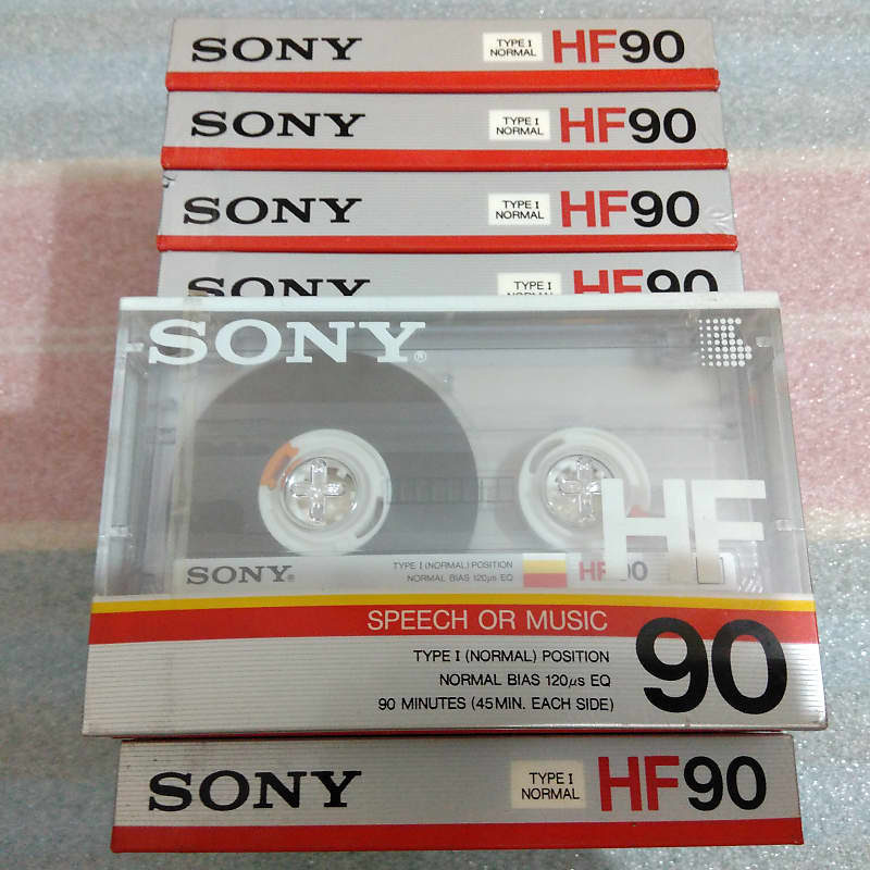 Sony HF 90 Normal Bias Blank Cassettes - 90-min ( 2PK BUNDLE